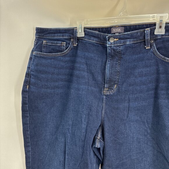 NYDJ Womens Jeans 22W Boyfriend Stretch Denim Plus Size Lift Tuck - Picture 3 of 8